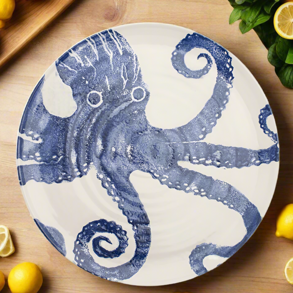 Bliss Home Serving Platter, Octopus