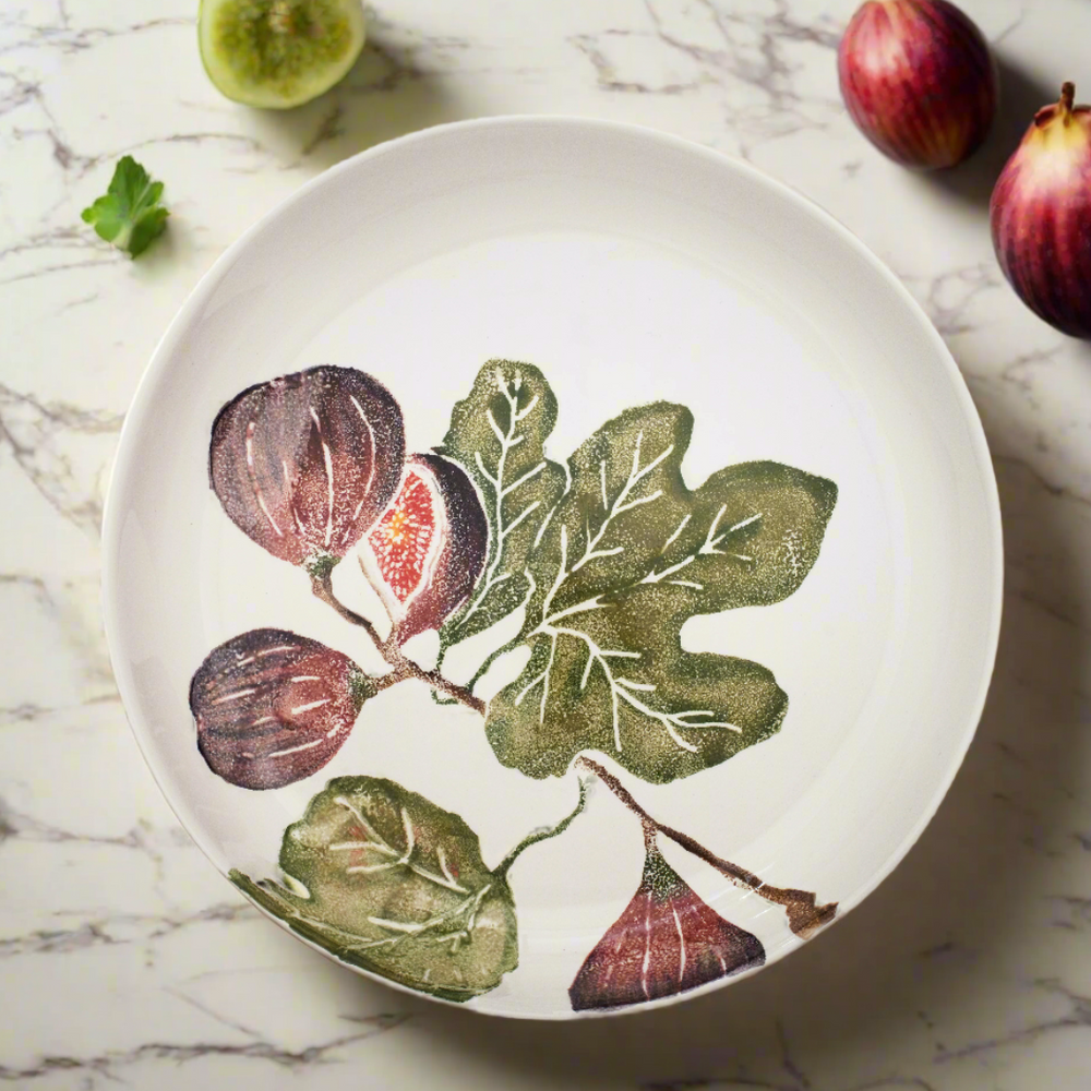 Bliss Home Fig Round Shallow Serving Dish