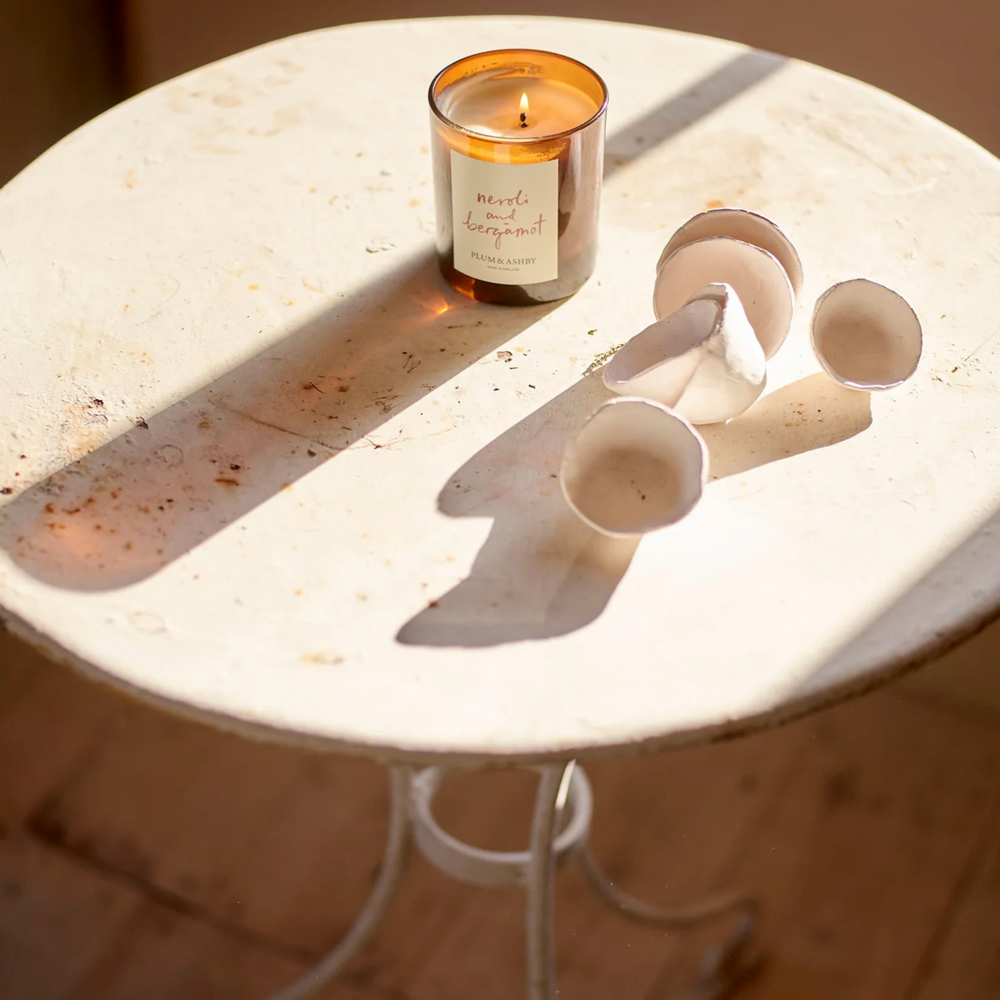 Plum & Ashby Scented Votive, Neroli & Bergamot