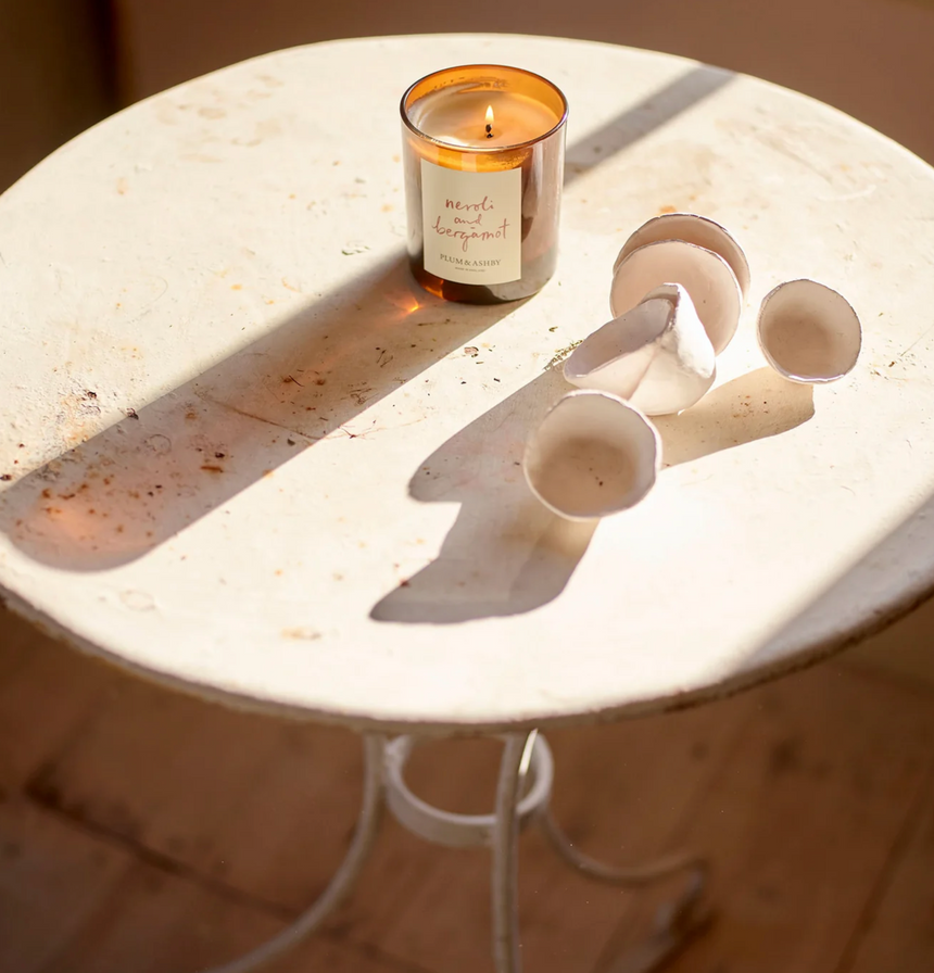 Plum & Ashby Scented Votive, Neroli & Bergamot