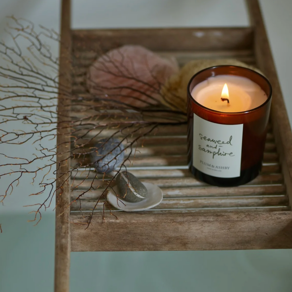 Plum & Ashby Scented Candle, Seaweed & Samphire
