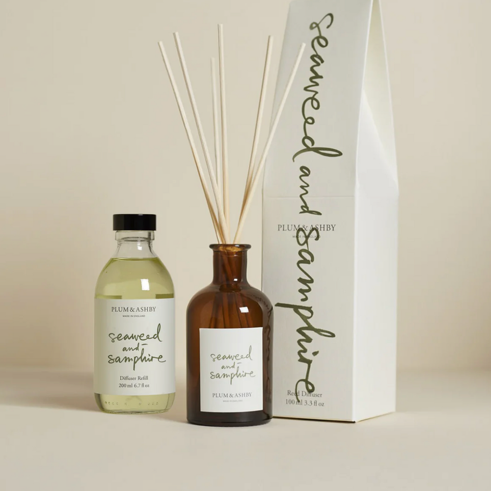 Plum & Ashby Reed Diffuser, Seaweed & Samphire