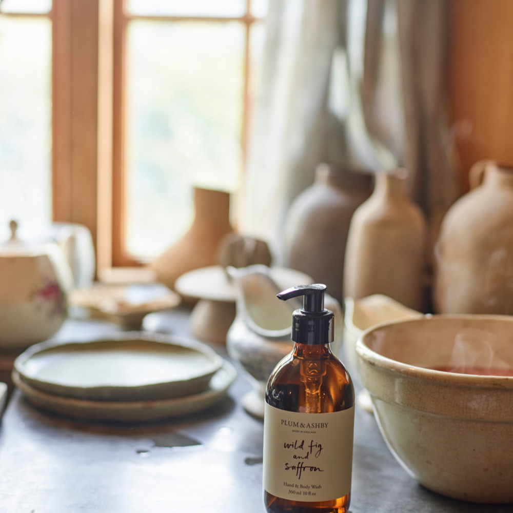 Plum & Ashby Wild Fig & Saffron Hand & Body Wash