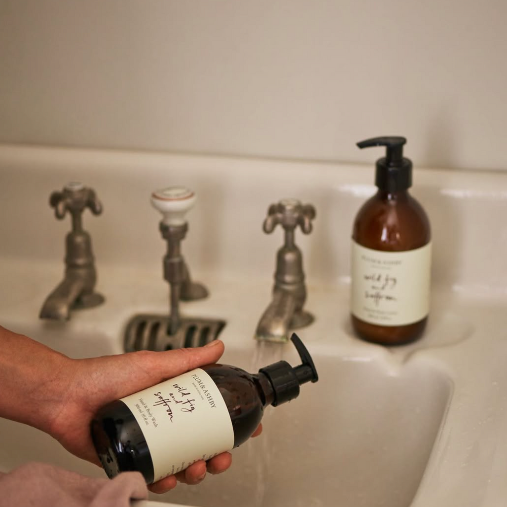 Plum & Ashby Wild Fig & Saffron Hand & Body Wash