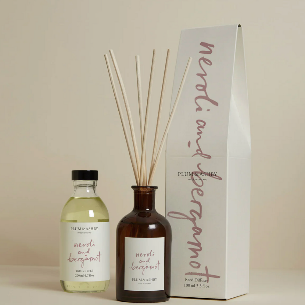 Plum & Ashby Reed Diffuser, Neroli &  Bergamot