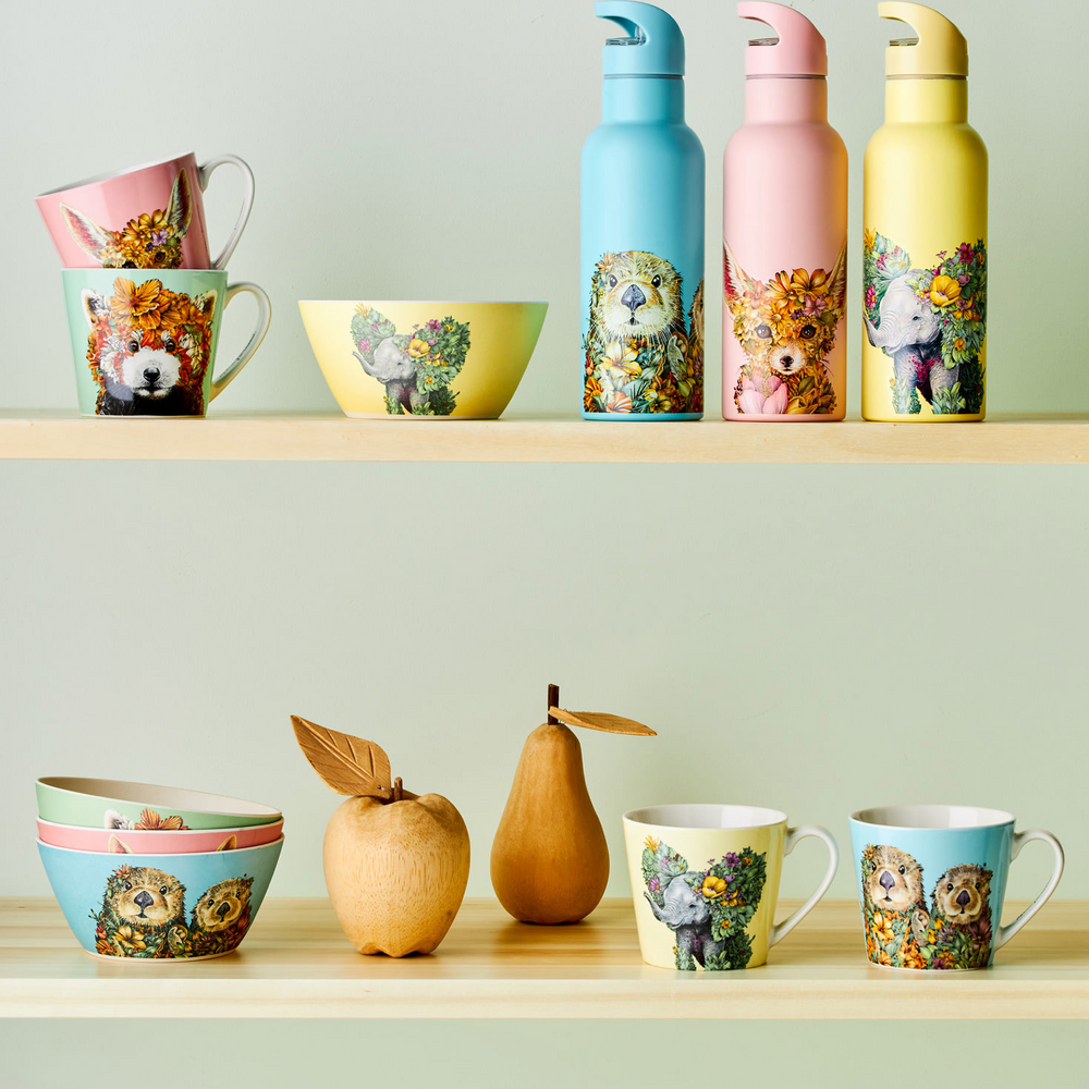 Maxwell & Williams Marini Ferlazzo Wild Planet Mug, Red Panda