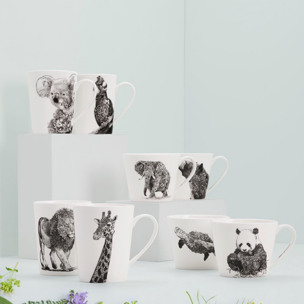 Maxwell & Williams Marini Ferlazzo Wildlife Mug, African Lion