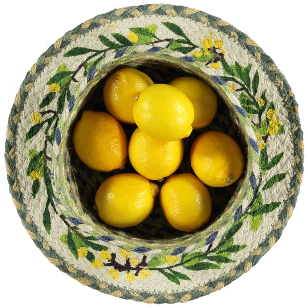 The Braided Rug Company Jute Coasters, Mimosa ( Set Of 6 )