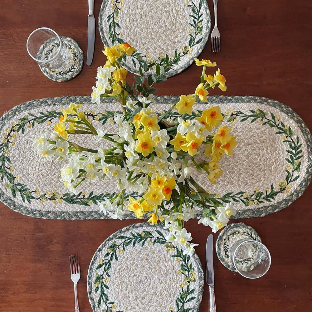 The Braided Rug Company Jute Placemats, Mimosa ( Set Of 6 )