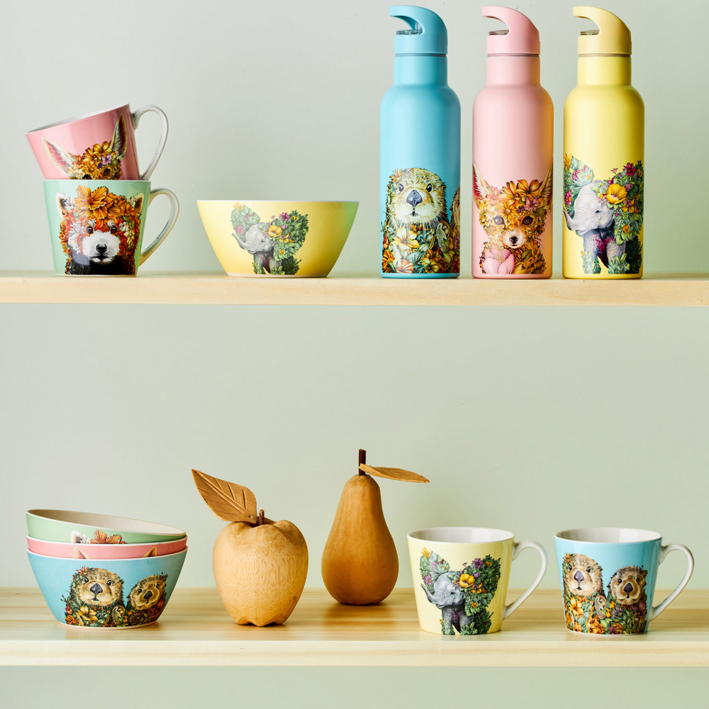 Maxwell & Williams Marini Ferlazzo Wild Planet Mug, Sea Otters