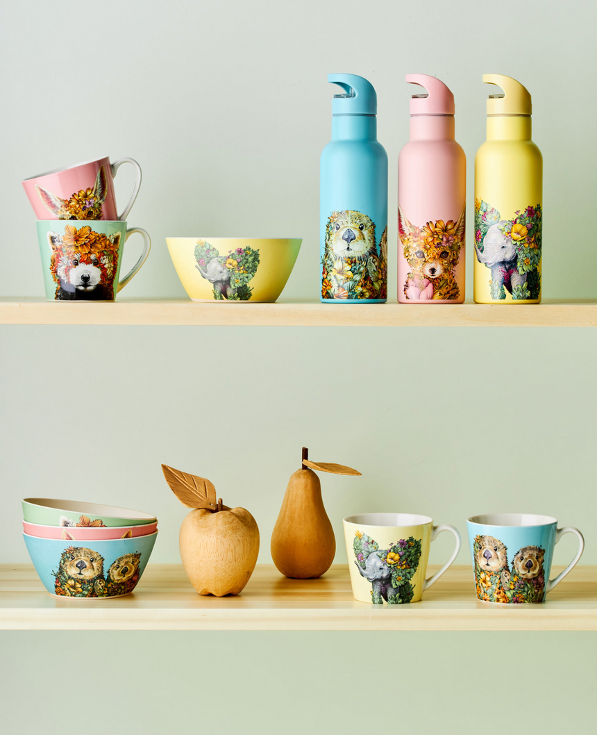 Maxwell & Williams Marini Ferlazzo Wild Planet Mug, Sea Otters