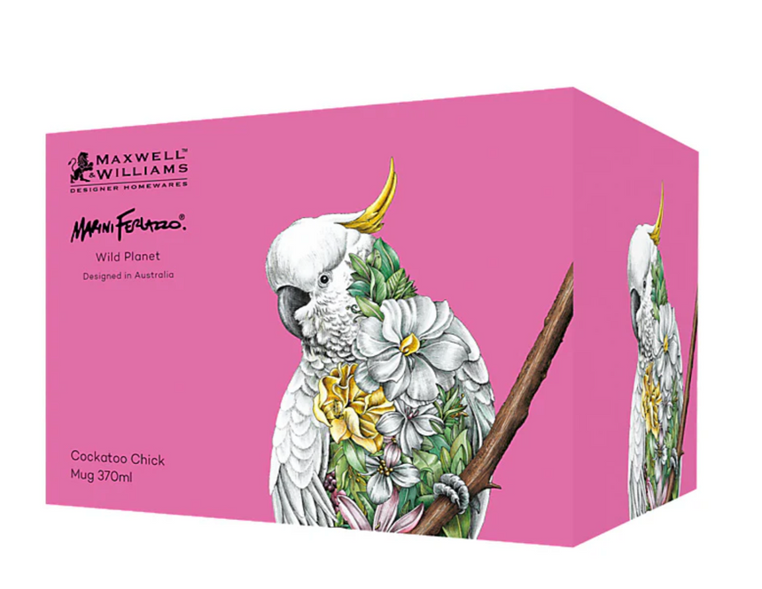 Maxwell & Williams Marini Ferlazzo Wild Planet Mug, Cockatoo