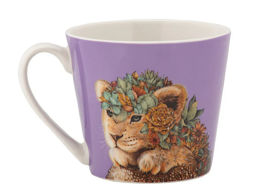 Maxwell & Williams Marini Ferlazzo Wild Planet Mug, Lion Cub