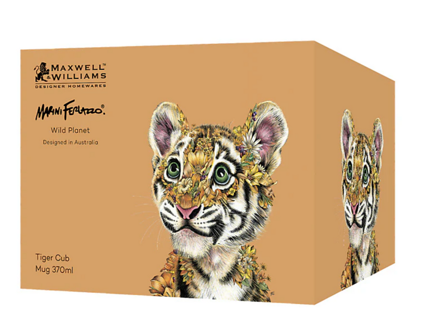 Maxwell & Williams Marini Ferlazzo Wild Planet Mug, Tiger Cub