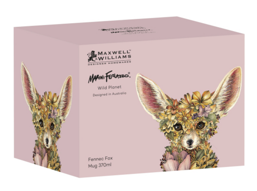 Maxwell & Williams Marini Ferlazzo Wild Planet Mug, Fennec Fox