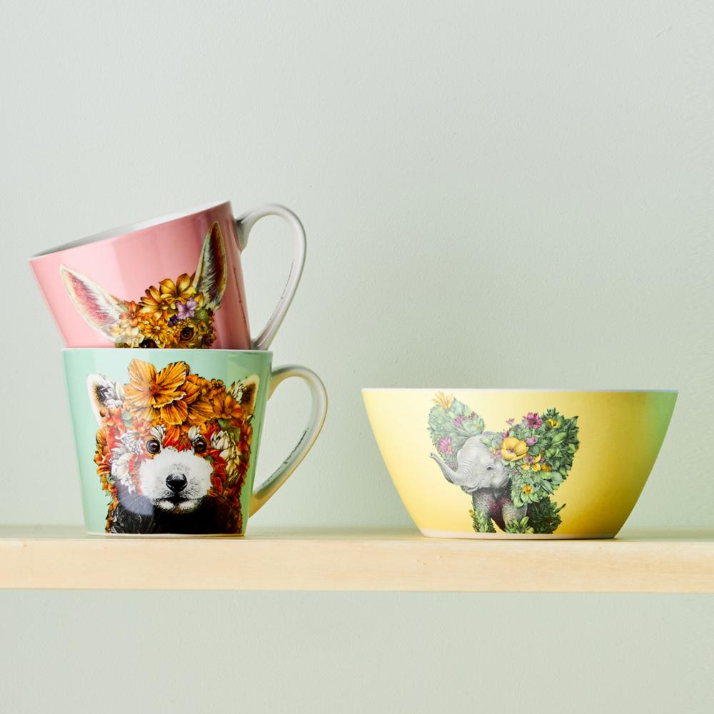 Maxwell & Williams Marini Ferlazzo Wild Planet Mug, Red Panda