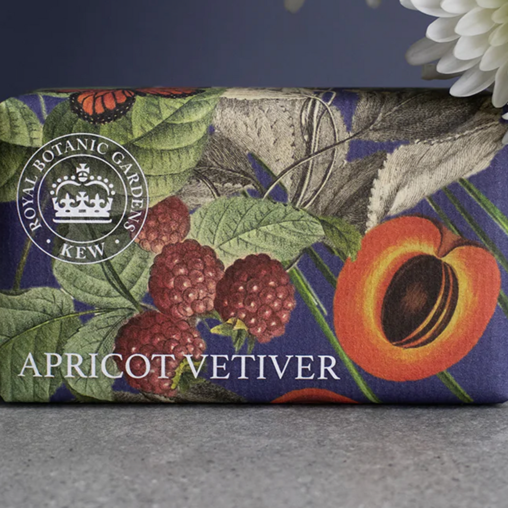 The English Soap Company Kew Gardens, Apricot Vetiver Soap