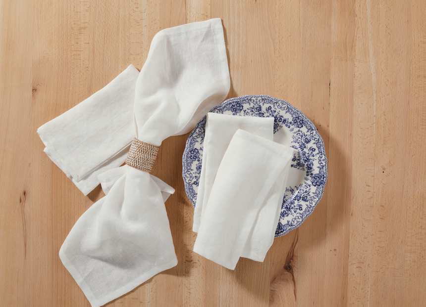 Walton & Co Cotton Napkins, Porcelain (Set Of 4)