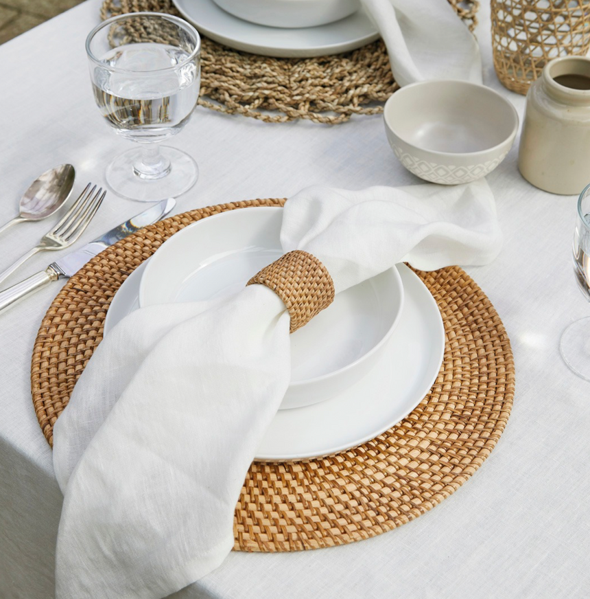 Walton & Co Cotton Napkins, Porcelain (Set Of 4)