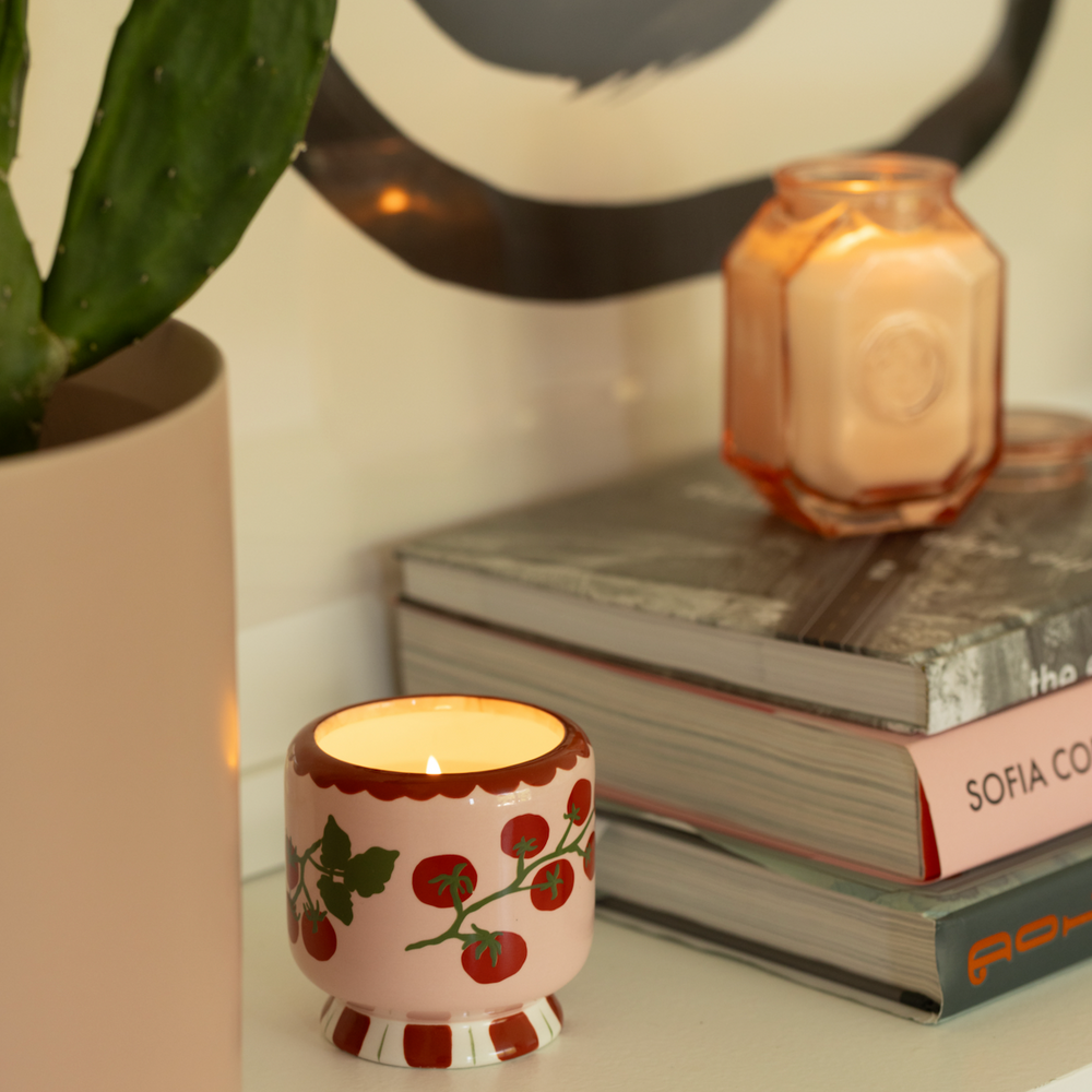Paddywax A Dopo Heirloom Tomatoes Ceramic Scented Candle, Lemon & Sage