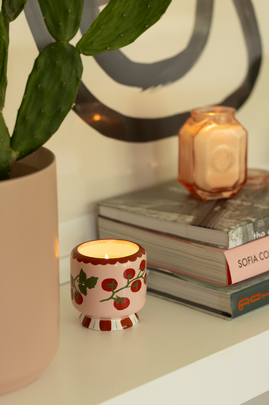 Paddywax A Dopo Heirloom Tomatoes Ceramic Scented Candle, Lemon & Sage