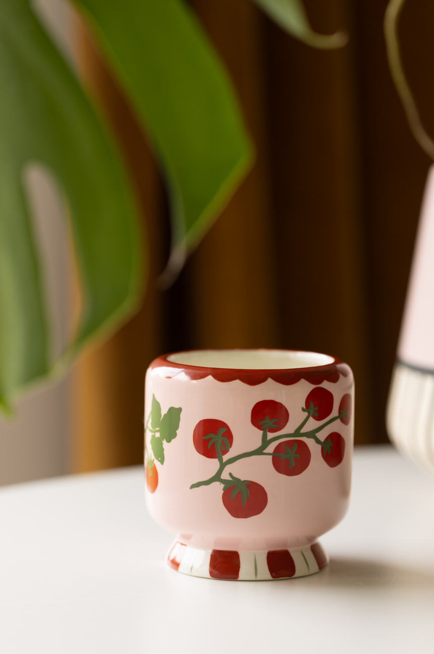 Paddywax A Dopo Heirloom Tomatoes Ceramic Scented Candle, Lemon & Sage