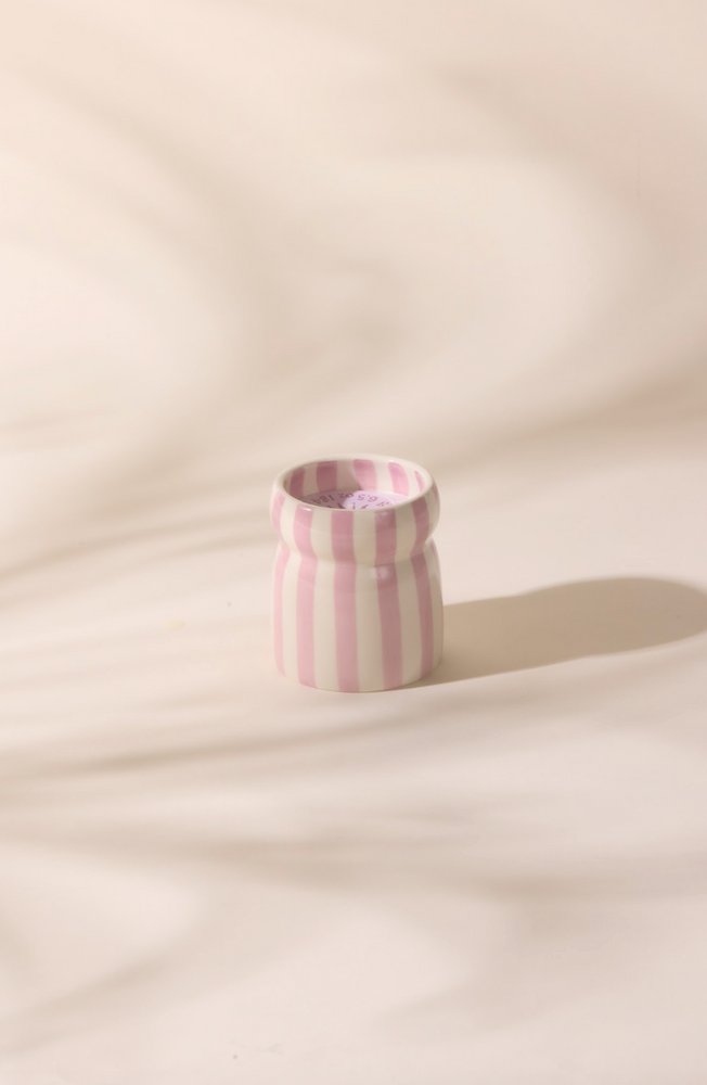 Paddywax Cabana Lavender Ceramic Scented Candle, Grecian Sand