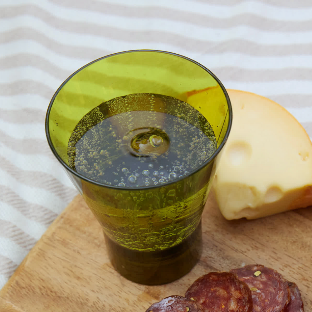 Here's How Gilda Acrylic Tumblers, Olive  (Set of 4)