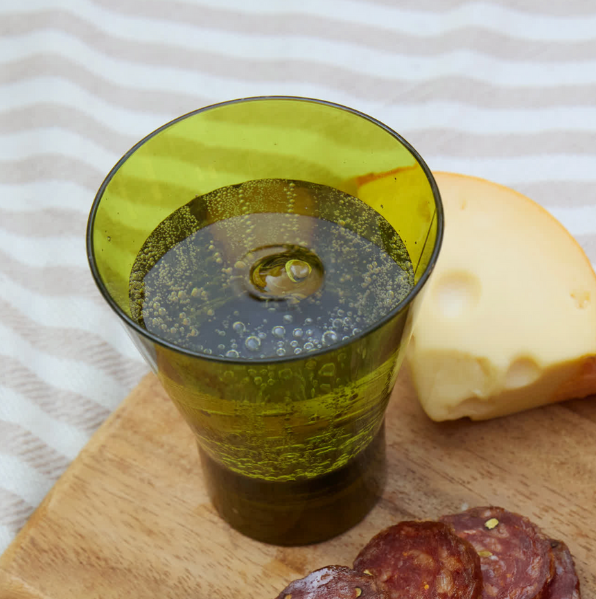 Here's How Gilda Acrylic Tumblers, Olive  (Set of 4)
