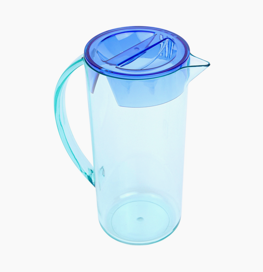 Here's How Hobbes Acrylic Pitcher, Mint & Cobalt