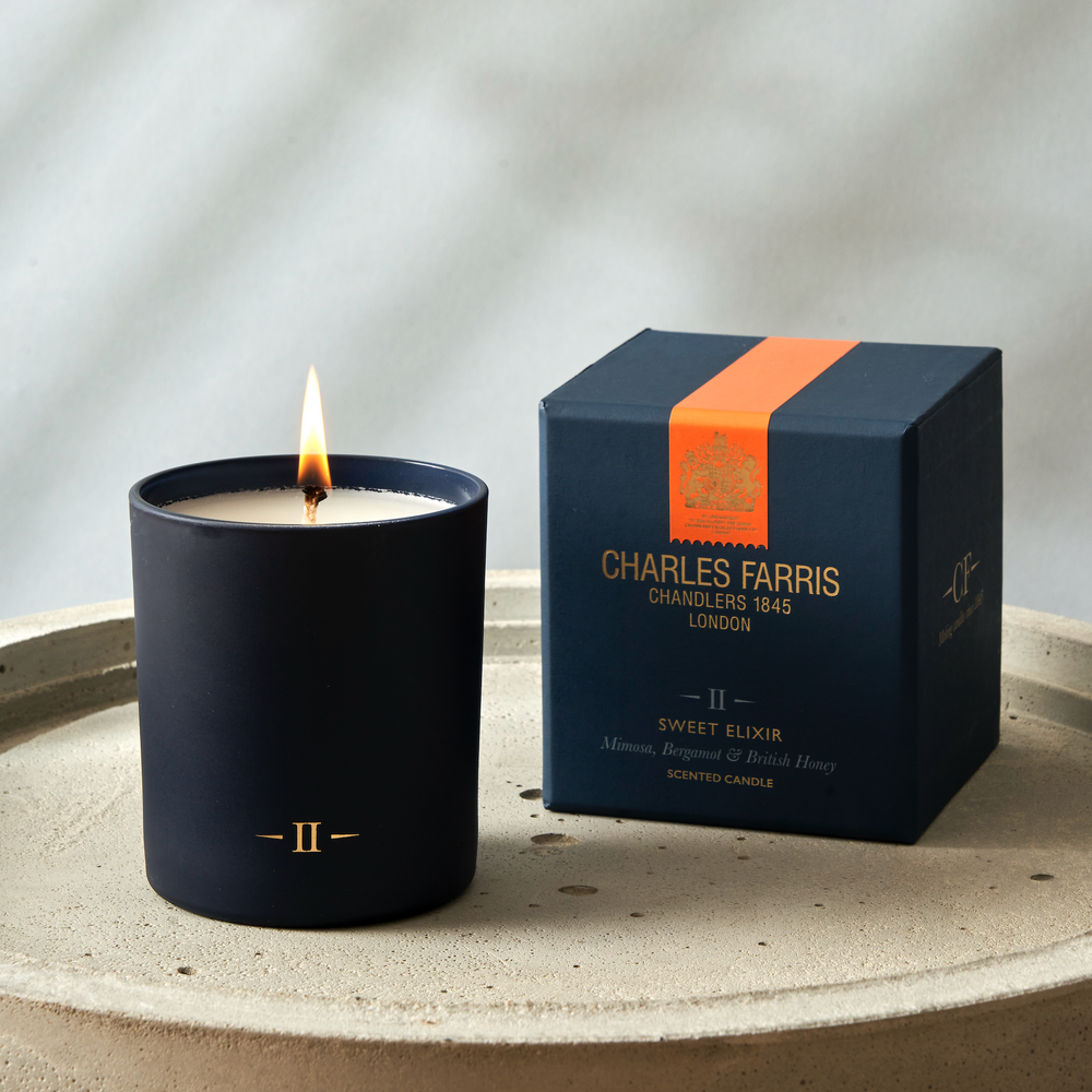Charles Farris Sweet Elixir Scented Candle, Mimosa, Bergamot and Honey