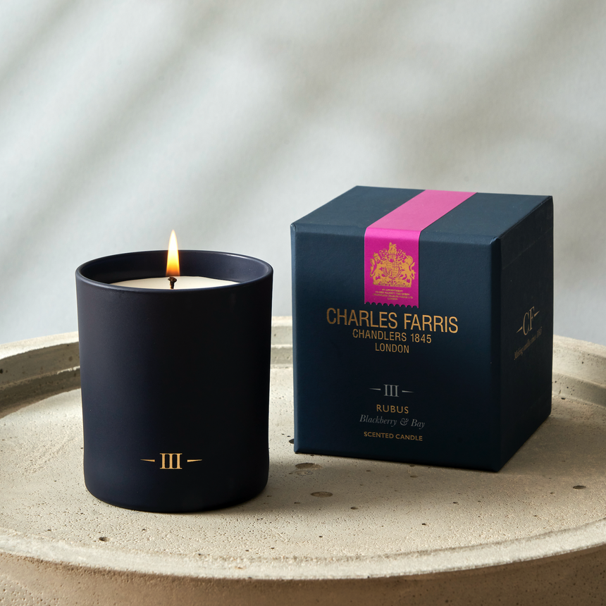 Charles Farris Rubus Scented Candle, Blackberry and Bay