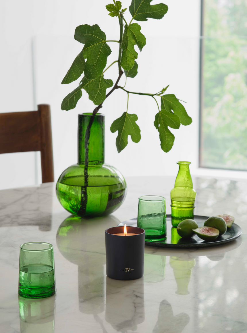 Charles Farris Redolent Fig Scented Candle, Wild Fig and Green Accords