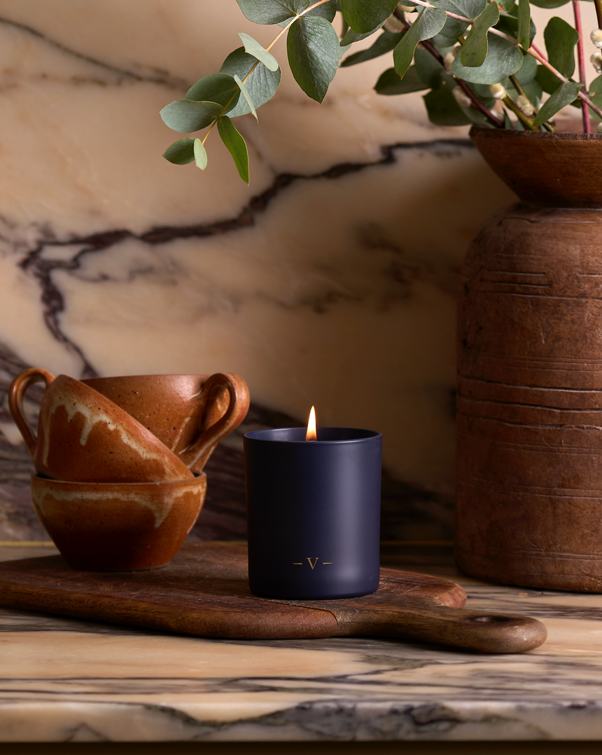 Charles Farris British Expedition Scented Candle, Cloves, Tobacco and Mint Tea