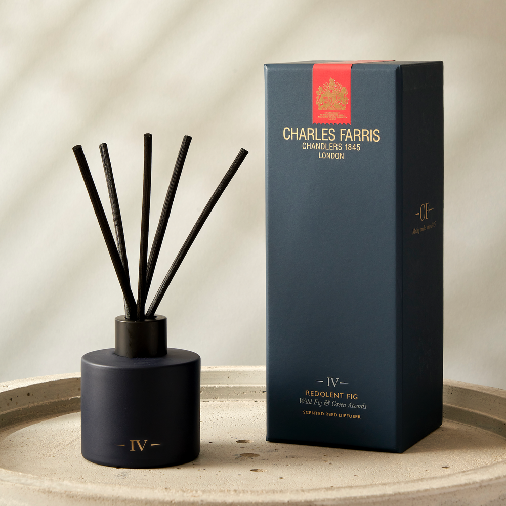 Charles Farris Redolent Fig Reed Diffuser, Wild Fig & Green Accords