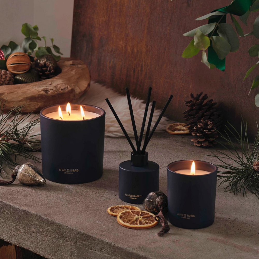 Charles Farris Redolent Fig Reed Diffuser, Wild Fig & Green Accords