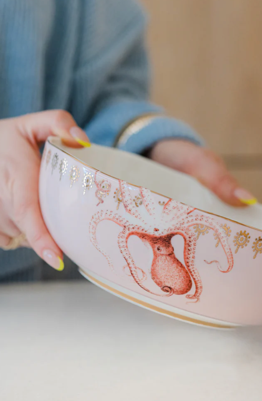 Yvonne Ellen Serving Bowl, Octopus