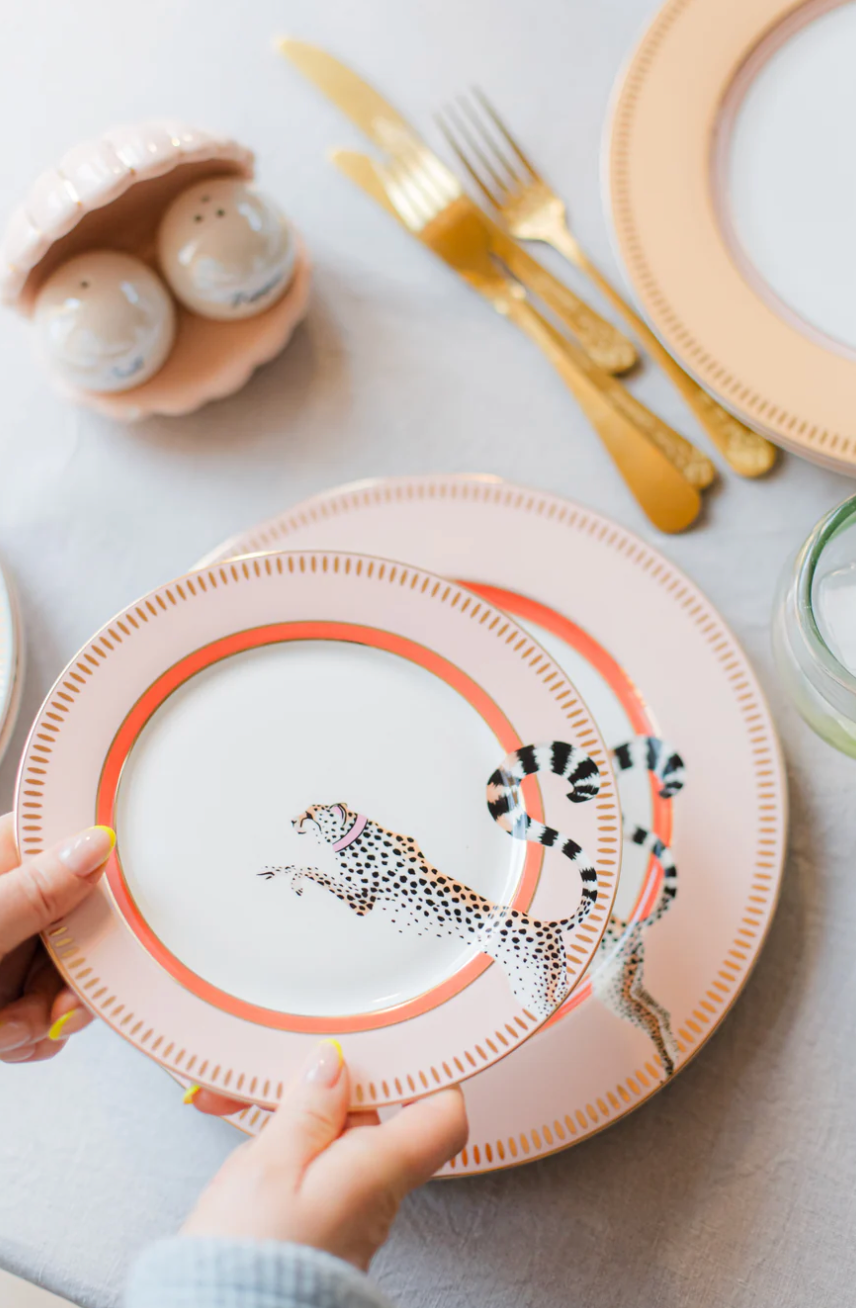 Yvonne Ellen Animal Dinner Plates (Set Of 4)