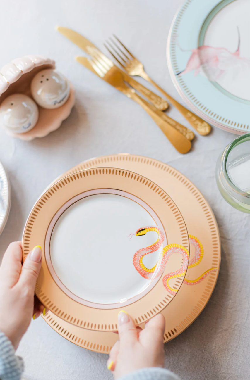 Yvonne Ellen Animal Side Plates (Set Of 4)