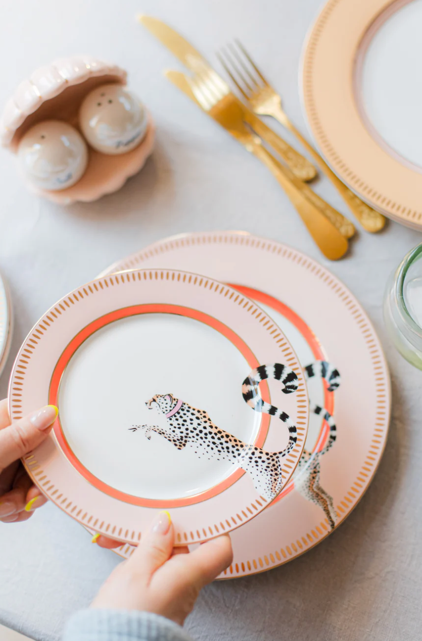 Yvonne Ellen Animal Side Plates (Set Of 4)