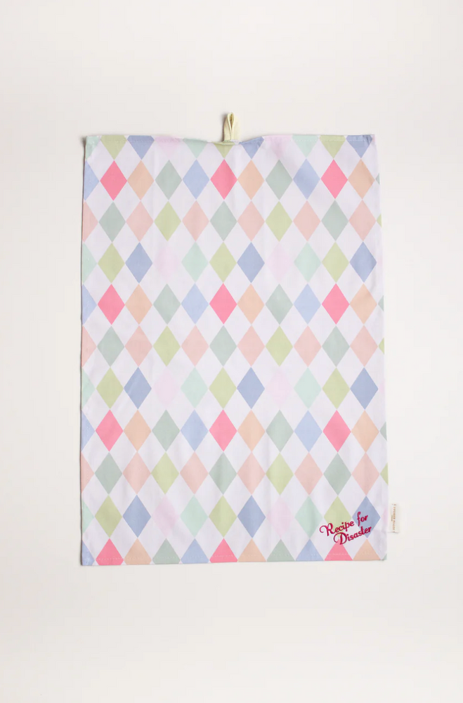 Yvonne Ellen Tea Towels, Harlequin ( Set Of 2 )