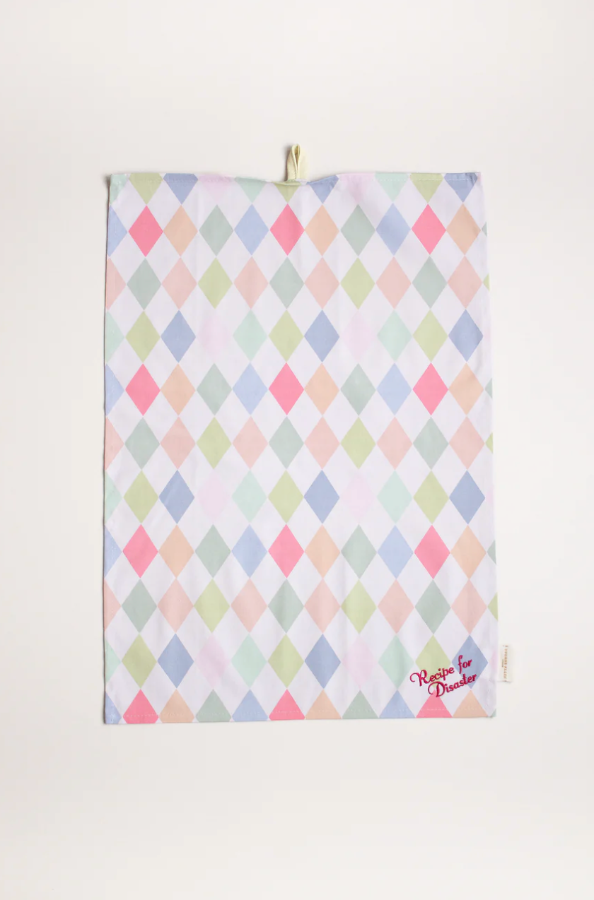 Yvonne Ellen Tea Towels, Harlequin ( Set Of 2 )