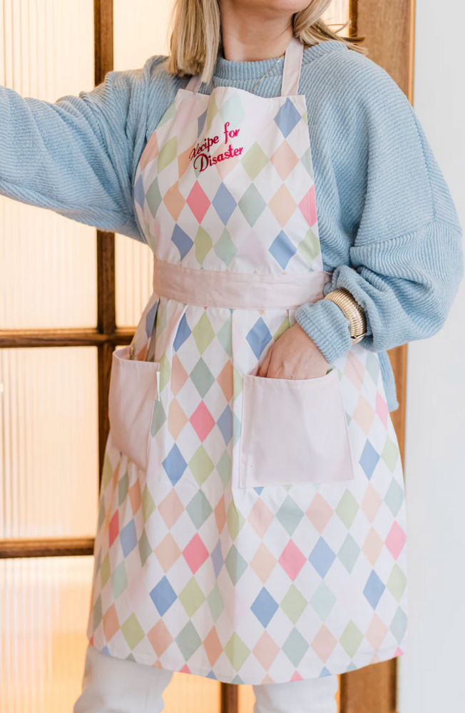 Yvonne Ellen Harlequin Cotton Apron