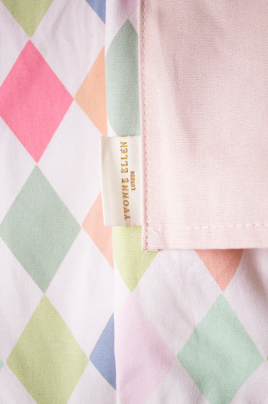Yvonne Ellen Harlequin Cotton Apron