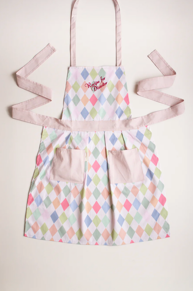 Yvonne Ellen Harlequin Cotton Apron