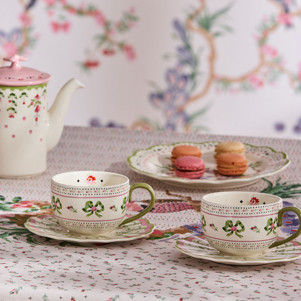 Cath Kidston Spring Birds Tea Cup & Saucer