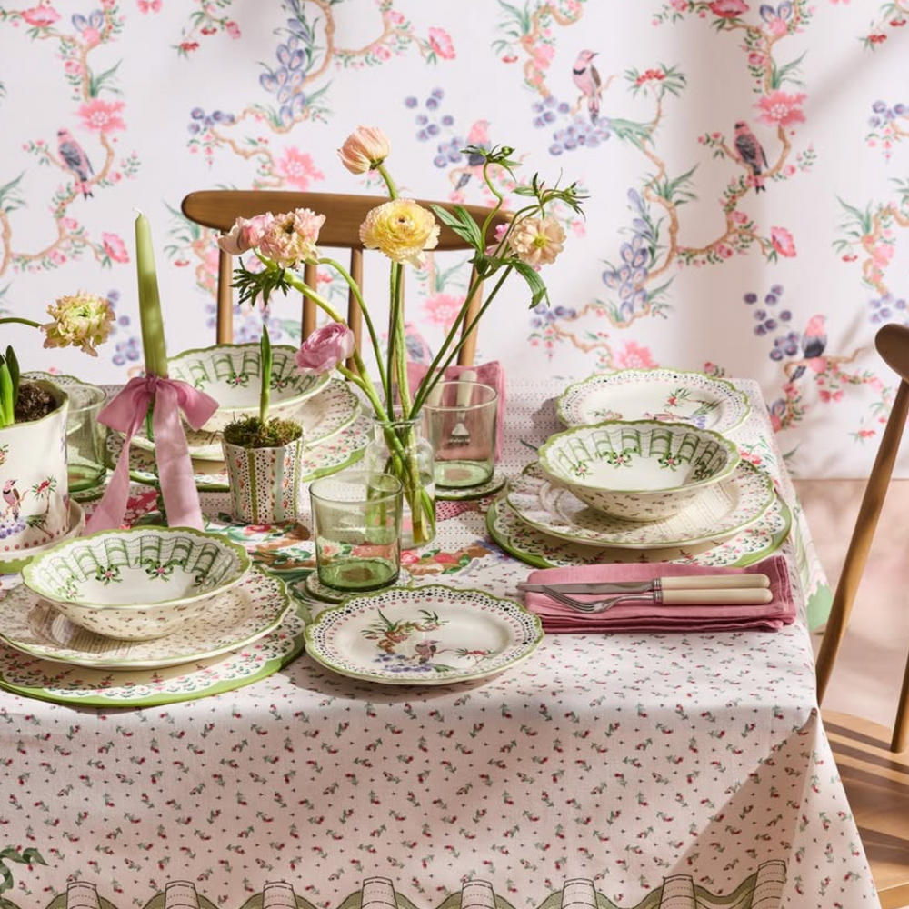 Cath Kidston Spring Birds Tablecloth