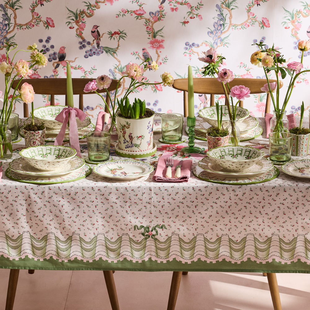 Cath Kidston Spring Birds Round Placemats (Set Of 4)
