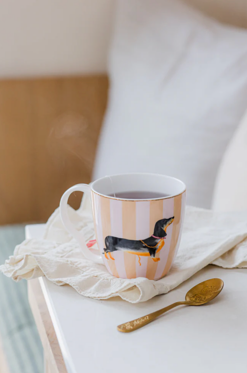 Yvonne Ellen Sausage Dog Large Mug