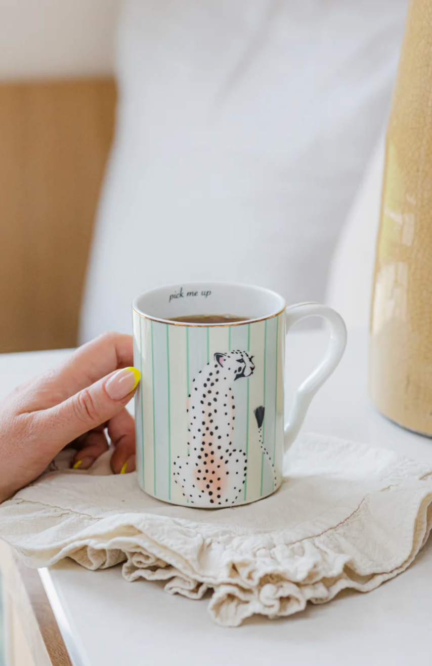 Yvonne Ellen Medium Cheetah Mug